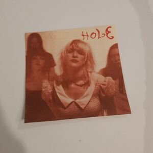 Hole sticker grunge sticker rock sticker